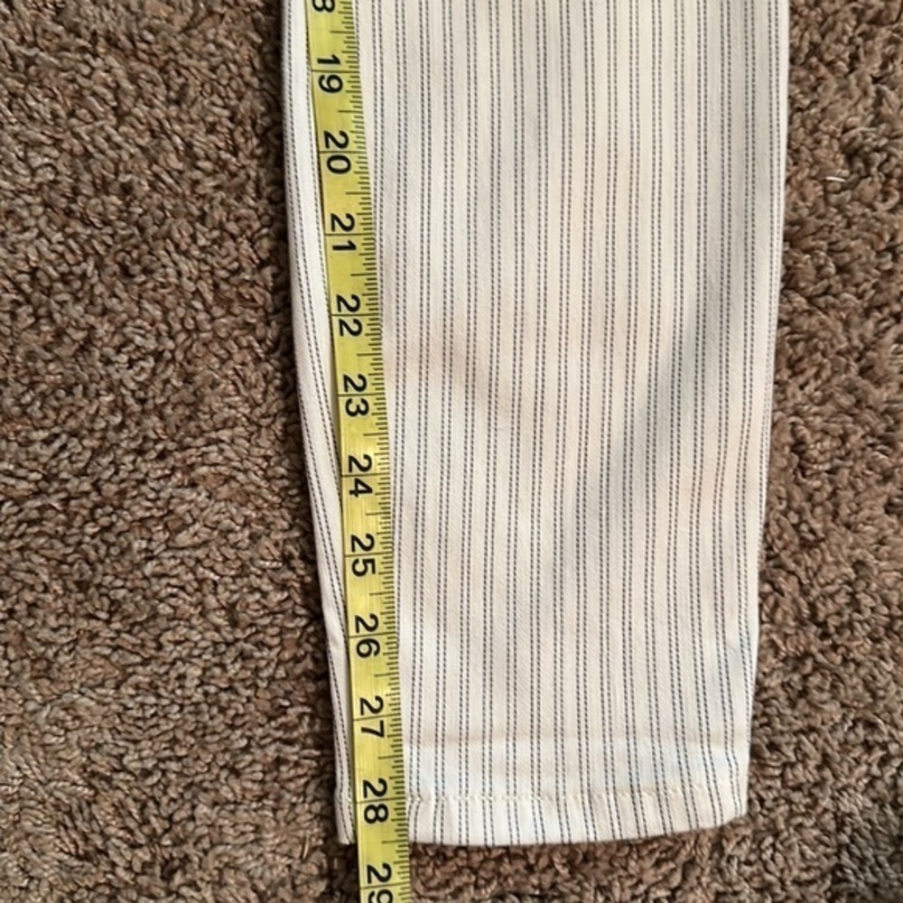 Pilcro and letter press ANTHROPOLOGIE white high rise skinny jeans size 28A NWT - Picture 14 of 16